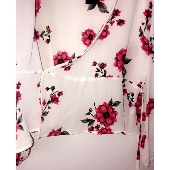 Wrap peplum blouse - Picture 5 of 6